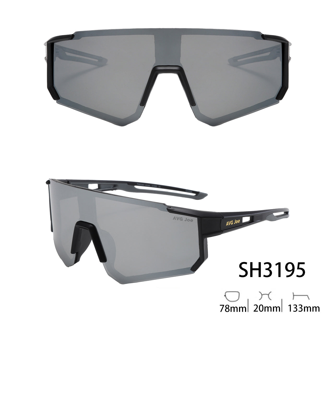 Average Joe - Black Polarized Outdoors