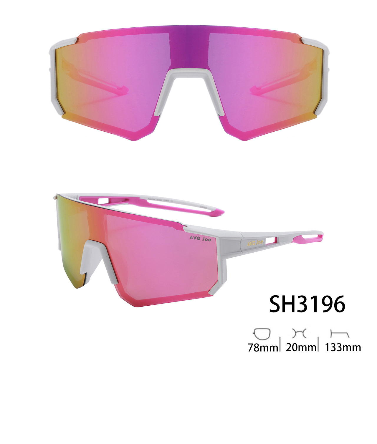 Average Joe - Pink Polarized Outdoors